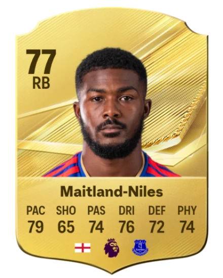 Maitland-Niles 77 Rare RB FC 26 card