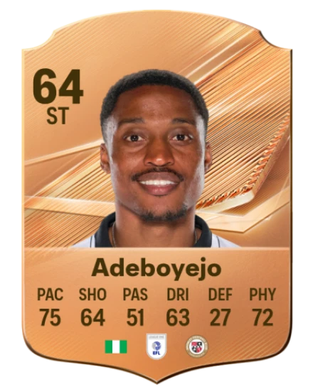 Adeboyejo 64 Common ST FC 26 card