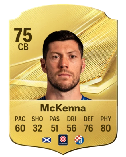 McKenna 75 Common CB FC 26 card