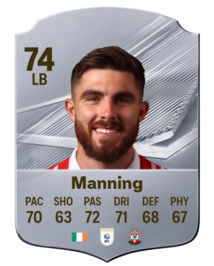 Manning 74 Common LB FC 26 card