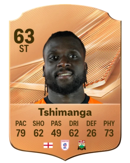 Tshimanga 63 Common ST FC 26 card