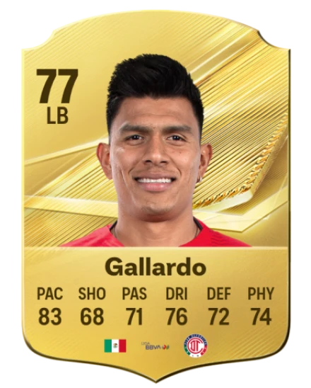 Gallardo 77 Common LB FC 26 card