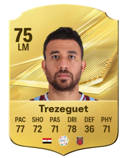 Trezeguet 75 Common LM FC 26 card