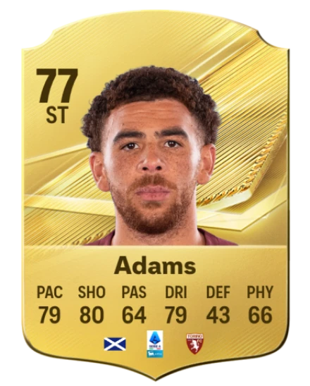 Adams 77 Common ST FC 26 card