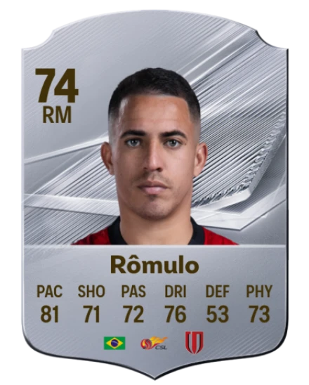 Rômulo 74 Common RM FC 26 card