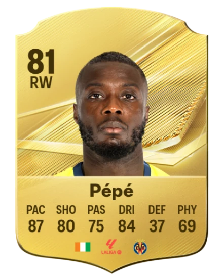 Pépé 81 Common RW FC 26 card