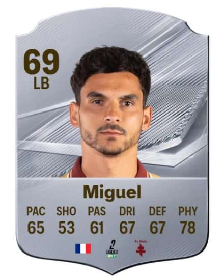 Miguel 69 Common LB FC 26 card