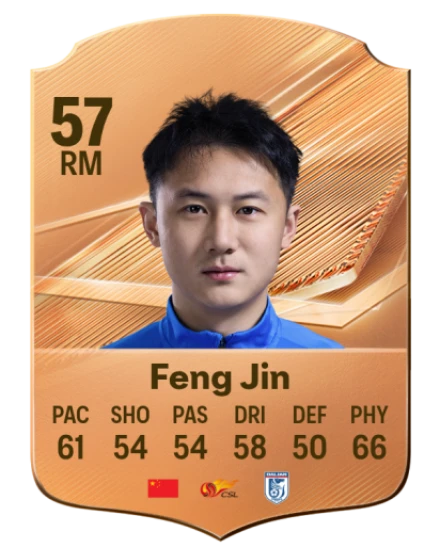 Feng Jin 57 Bronze RM FC 27 card