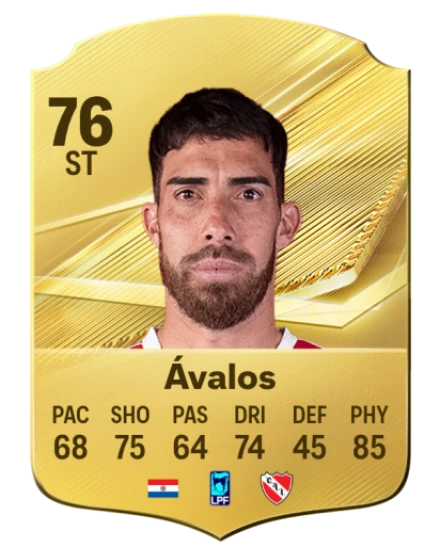 Ávalos 76 Rare ST FC 26 card