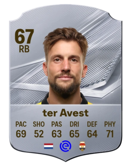 ter Avest 67 Common RB FC 26 card