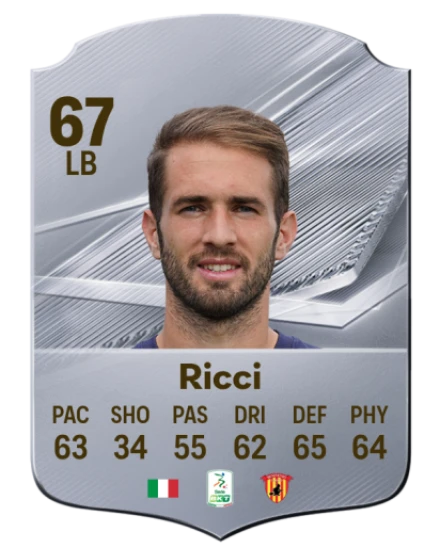 Ricci 67 Common LB FC 26 card