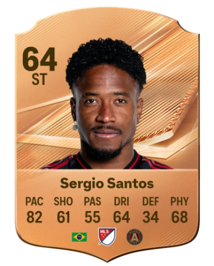 Sergio Santos 64 Common ST FC 26 card