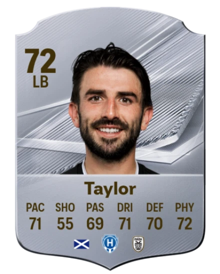 Taylor 72 Common LB FC 26 card