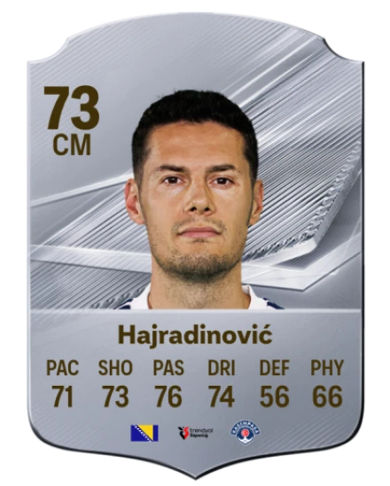 Hajradinović 73 Common CM FC 26 card