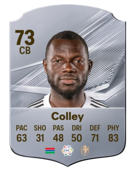 Colley 73 Common CB FC 26 card