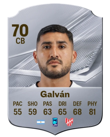 Galván 70 Common CB FC 26 card