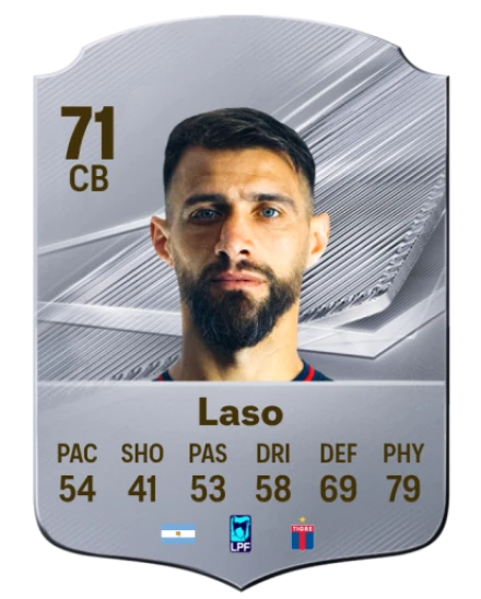 Laso 71 Common CB FC 26 card