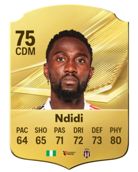 Ndidi 75 Common CDM FC 26 card