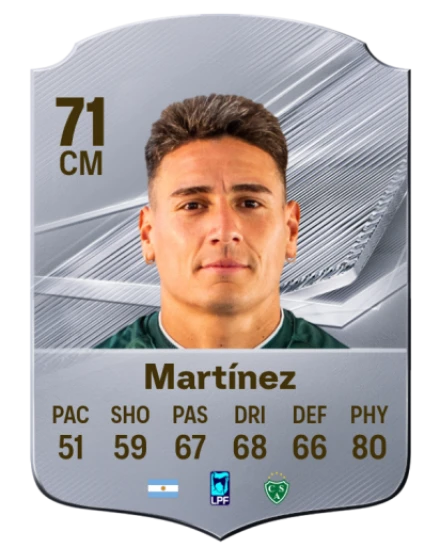 Martínez 71 Common CM FC 26 card