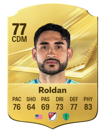 Roldan 77 Common CDM FC 26 card