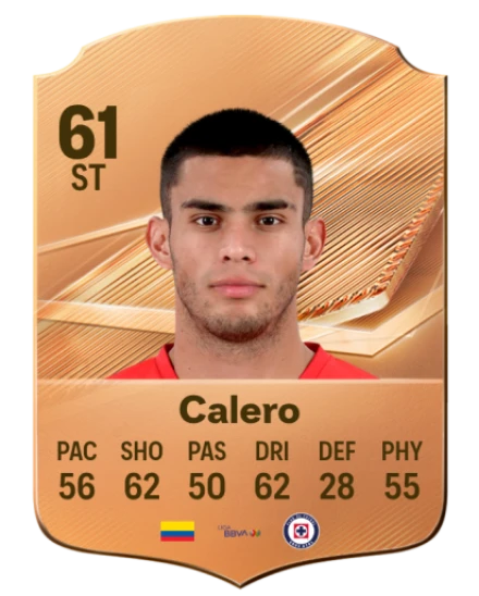 Calero 61 Bronze ST FC 27 card