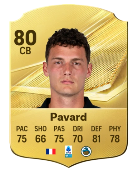 Pavard 80 Gold CB FC 27 card