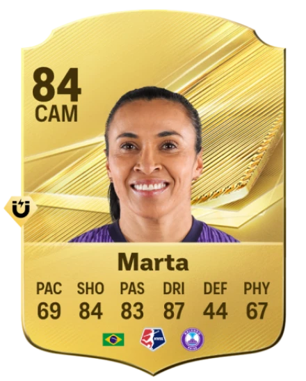 Marta 84 Common CAM FC 26 card