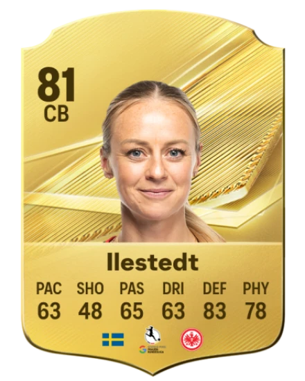 Ilestedt 81 Common CB FC 26 card