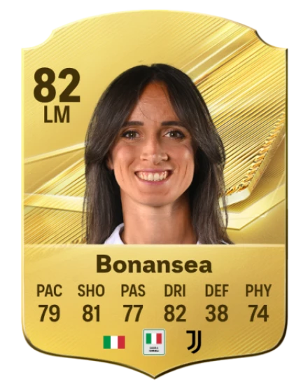 Bonansea 82 Common LM FC 26 card
