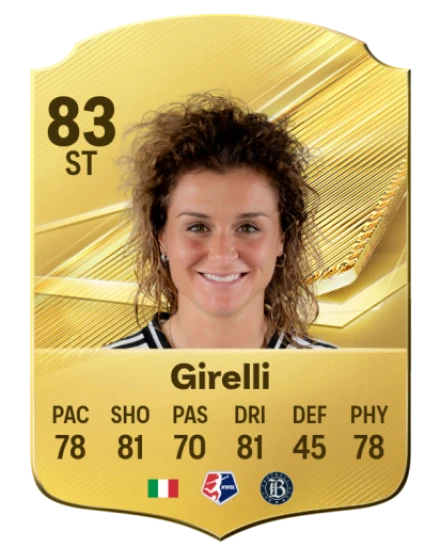Girelli 83 Common ST FC 26 card