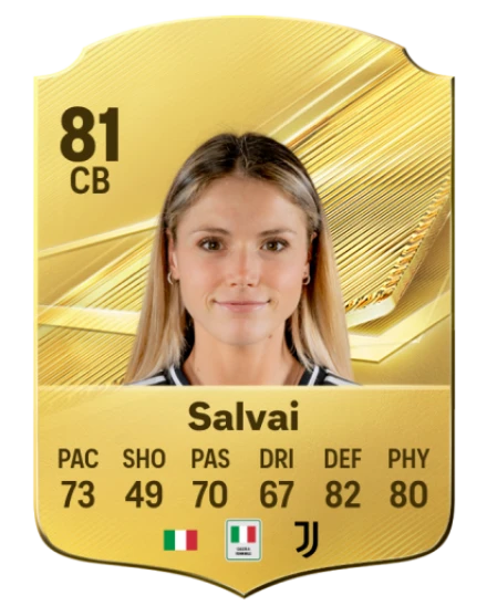 Salvai 81 Common CB FC 26 card