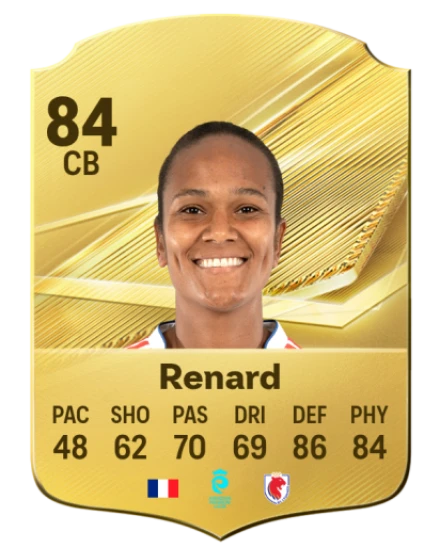 Renard 84 Common CB FC 26 card