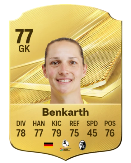 Benkarth 77 Common GK FC 26 card