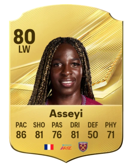Asseyi 80 Common LW FC 26 card
