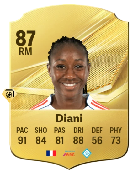 Diani 87 Common RM FC 26 card