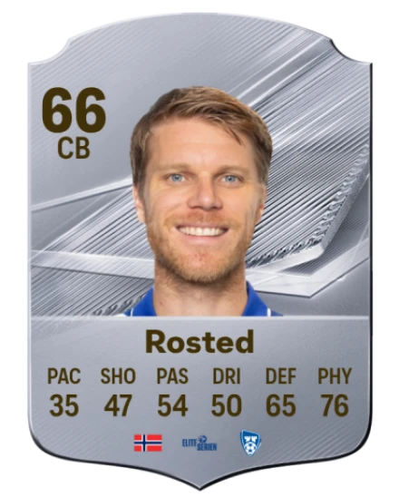 Rosted 66 Common CB FC 26 card