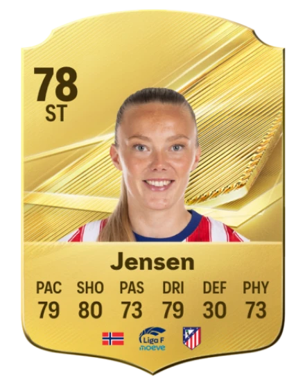 Jensen 78 Common ST FC 26 card