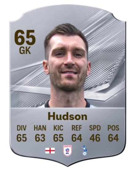 Hudson 65 Common GK FC 26 card
