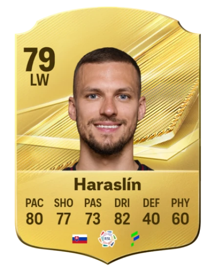 Haraslín 79 Common LW FC 26 card