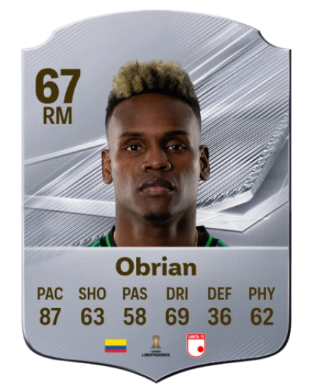 Obrian 67 Common RM FC 26 card