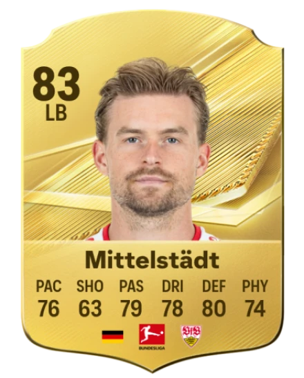 Mittelstädt 83 Common LB FC 26 card