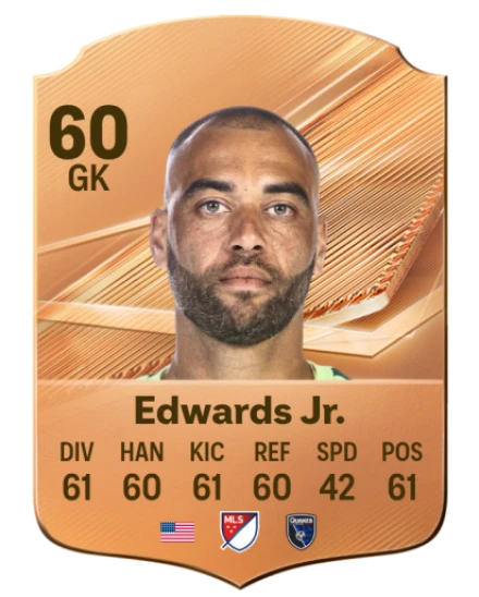 Edwards Jr. 60 Common GK FC 26 card