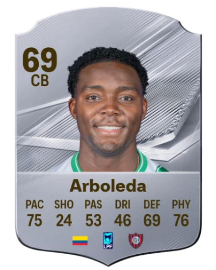 Arboleda 69 Common CB FC 26 card