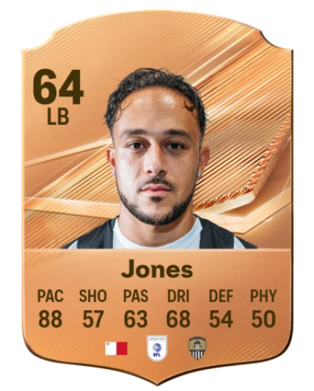 Jones 64 Rare LB FC 26 card