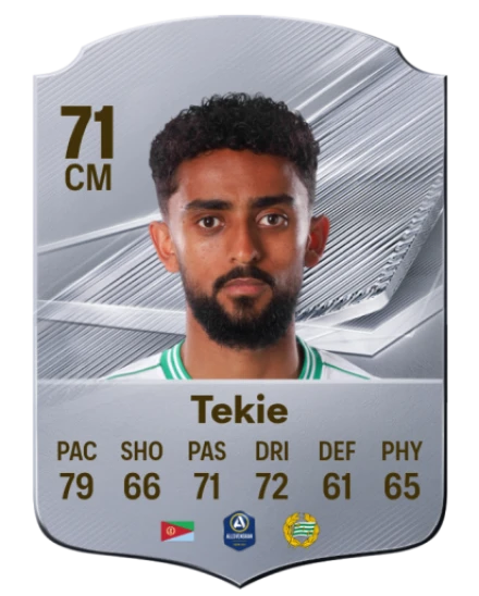 Tekie 71 Common CM FC 26 card
