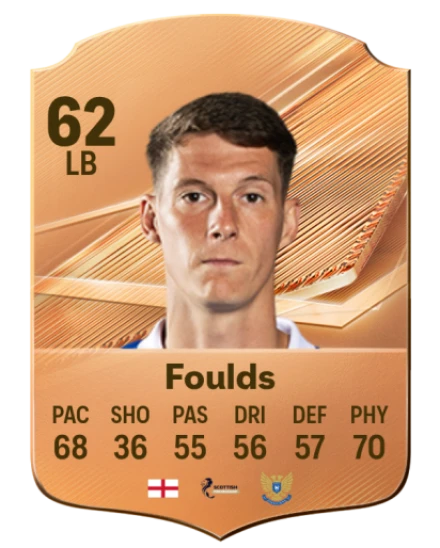 Foulds 62 Common LB FC 26 card