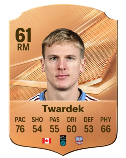 Twardek 61 Common RM FC 26 card