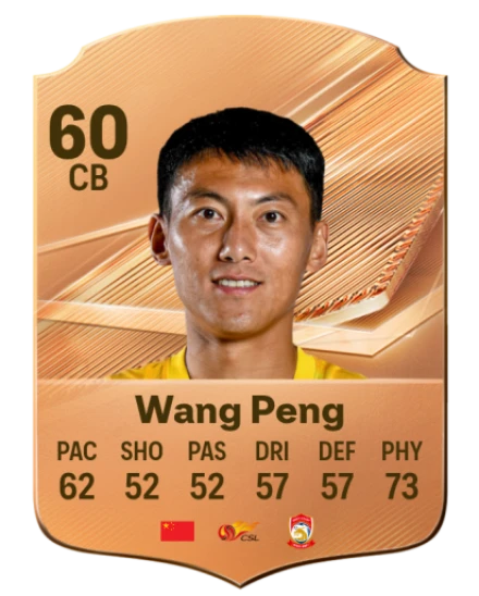 Wang Peng 60 Common CB FC 26 card