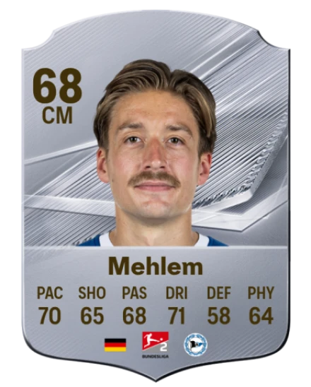 Mehlem 68 Common CM FC 26 card