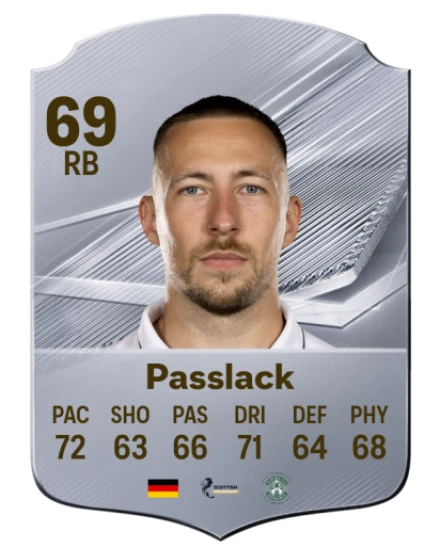 Passlack 69 Common RB FC 26 card